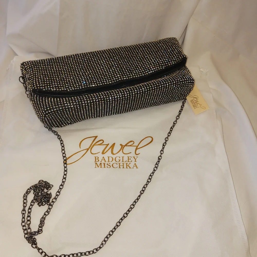 Jeweled Badgley Mischka Clutch